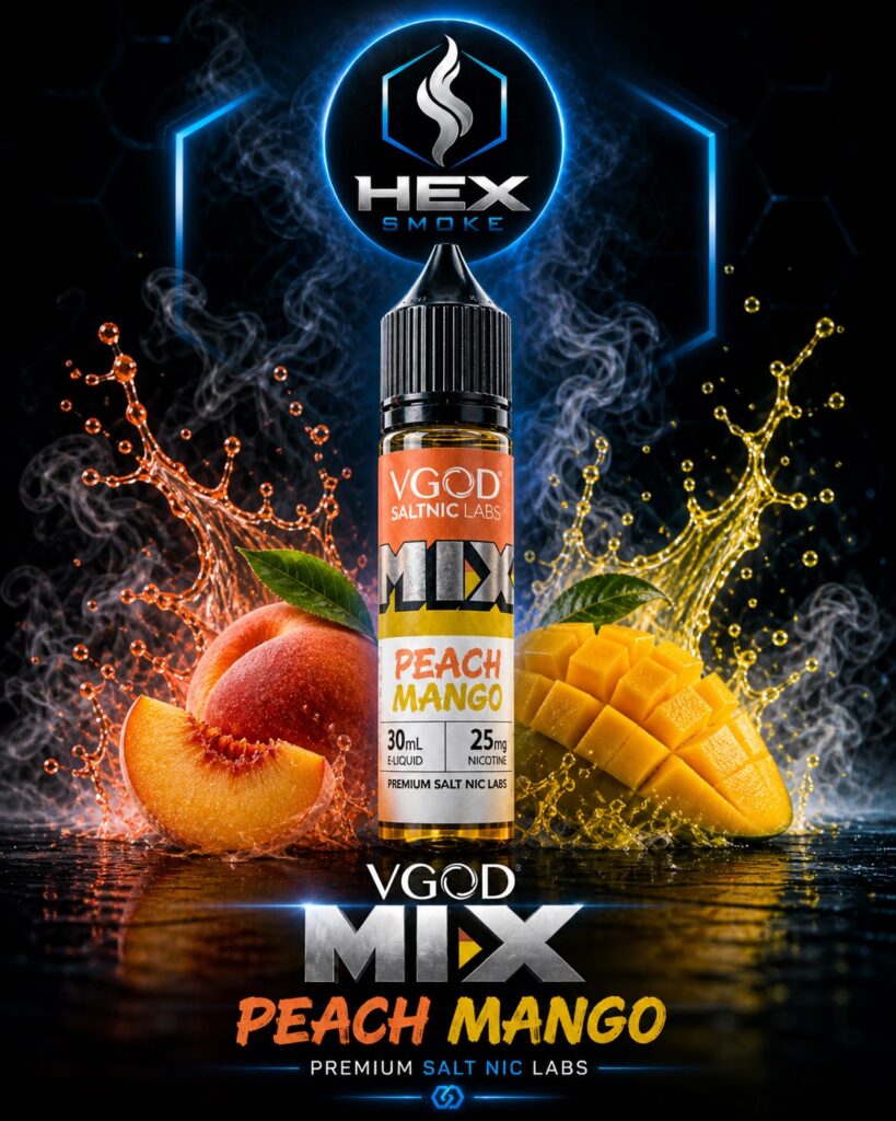 سائل فيب VGOD MIX بنكهة خوخ ومانجو