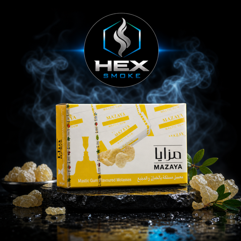 معسل مزايا بنكهة صمغ المستكة