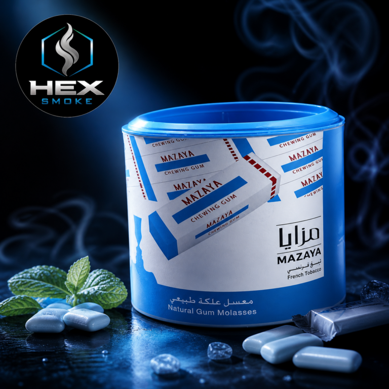معسل مزايا بنكهة علكة طبيعية