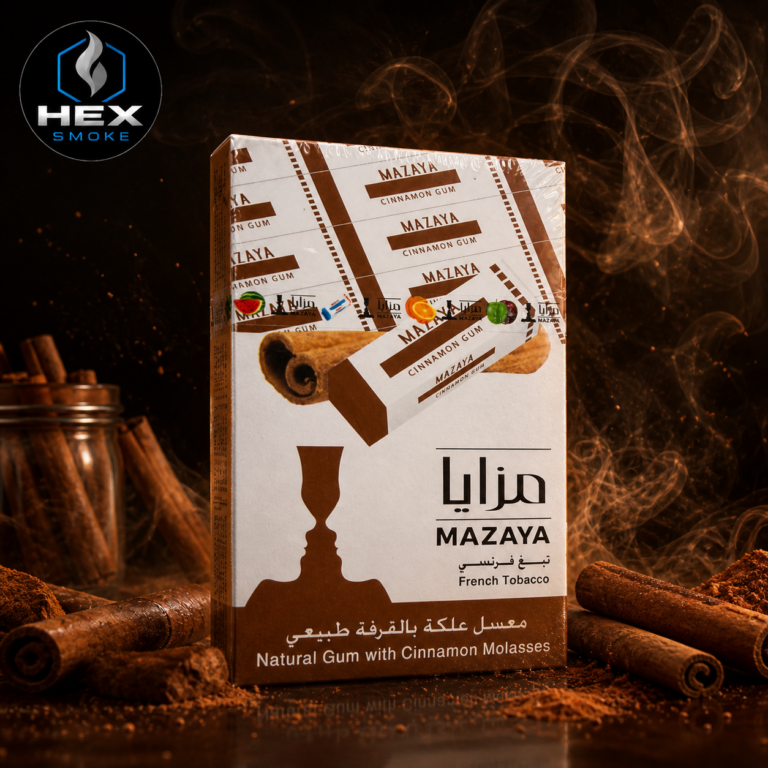 معسل مزايا بنكهة علكة بالقرفة