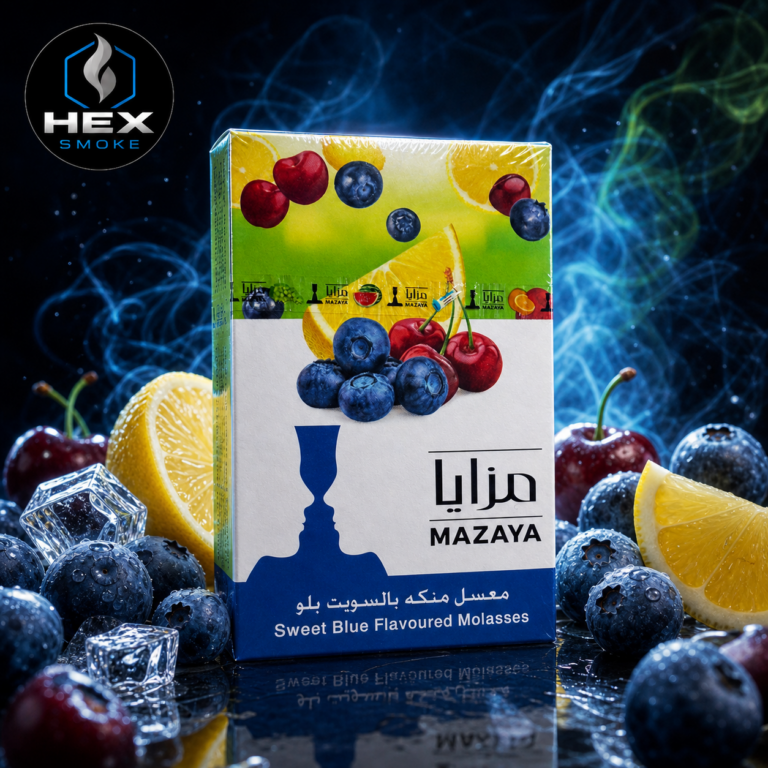 معسل مزايا منكه بالسوبيت بلو