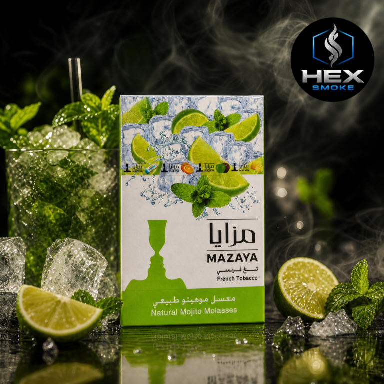 معسل مزايا طبيعي نكهة موهيتو